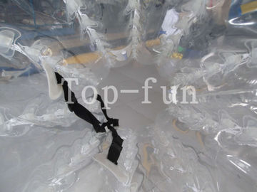 1,2/1,5/1.8m pvc/TPU جسم شفّاف قابل للنفخ كرة وافر لجدي وبالغ