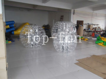 1,2/1,5/1.8m pvc/TPU جسم شفّاف قابل للنفخ كرة وافر لجدي وبالغ