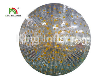 محكم للنفخ zorb الكرة ، 3 متر قطر 1.0 ملليمتر pvc الجسم الوفير كرات