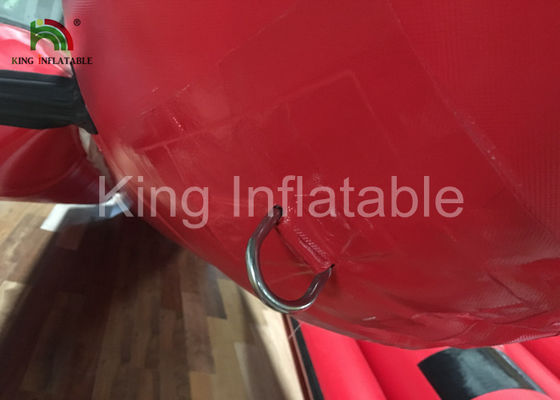 أحمر ماء لعبة موز زورق قابل للنفخ ذبابة مركب الصيد لماء يتسابق رياضة