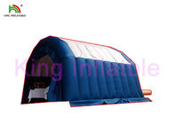 خيمة طبية قابلة للنفخ الأزرق مع المياه - سقف إثبات الأبيض خياطة مزدوجة