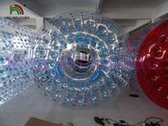 مثير قابل للنفخ ماء لعبة مشية على بكرة كرة من 1.0mm pvc شفّاف