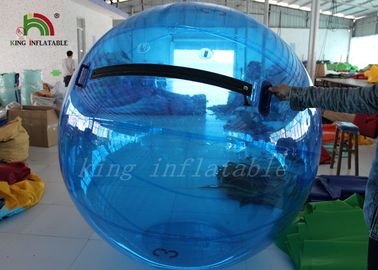 أزرق 1.0 مم PVC أو TPU كرة المشي / كرة الماء مع مضخة هواء معتمدة من CE
