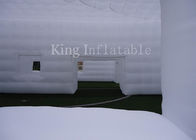 معرض اللون الأبيض المعرض التجاري خيمة الحدث نفخ مع نافذة