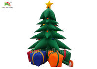 5 م ارتفاع نفخ عيد ميلاد سعيد شجرة الإعلان في الهواء الطلق تزيين المحمولة