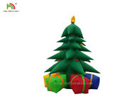 5 م ارتفاع نفخ عيد ميلاد سعيد شجرة الإعلان في الهواء الطلق تزيين المحمولة