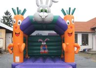 حزب يستخدم الأطفال الصغار نفخ القفز القلعة مع الجزر والأرنب 4X4M