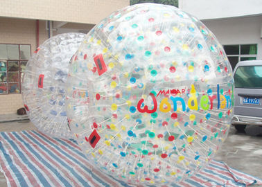 3 شخص 75 kg زاهي قابل للنفخ Zorbing كرة لمضحك نشاط ce