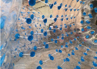 2.4m نفخ بكرة الماء الكرة حجم الإنسان الكرة الهامستر مع شبكة أمان