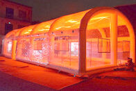 أفلاطون 0.65 مم خيمة إضاءة LED قابلة للنفخ تفجير منزل للحزب