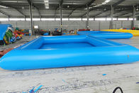 حوض سباحة قابل للنفخ على شكل مربع 0.65 متر لألعاب كرة الماء في الهواء الطلق