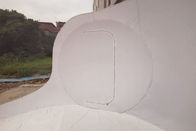 خيمة فقاعية شفافة قابلة للنفخ بطول 5 أمتار مع نفق وحمام