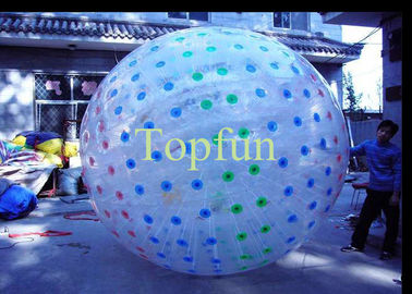 وقت فراغ حسب الطّلب عملاق قابل للنفخ Zorb كرة 1.0mm/0.8mm pvc/TPU