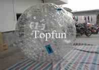 كرة عملاق خفيف قابل للنفخ Zorb كرة مع double-decker كرة حلقة