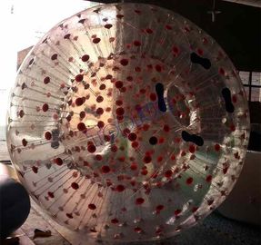 وقت فراغ حسب الطّلب عملاق قابل للنفخ Zorb كرة 1.0mm/0.8mm pvc/TPU