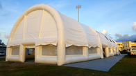 خيمة الحدث نفخ الأبيض التجاري PVC خيمة الحزب في الهواء الطلق