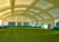 خيمة مخصصة للألعاب الرياضية قابلة للنفخ مع منفاخ هواء بالألوان الكاملة