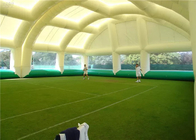 خيمة مخصصة للألعاب الرياضية قابلة للنفخ مع منفاخ هواء بالألوان الكاملة