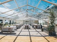 خيمة مخصصة كبيرة قابلة للنفخ 1500 شخص لحفلات الزفاف